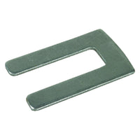 PIASTRINA PER CRICCHETTI SOPRALUCI A SALDARE art. 412/A - cm 6,5 x  4- 10 pezzi  - IBFM