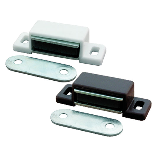 CHIUSURA MAGNETICA mm 15 x  48 bianco- 100 pezzi