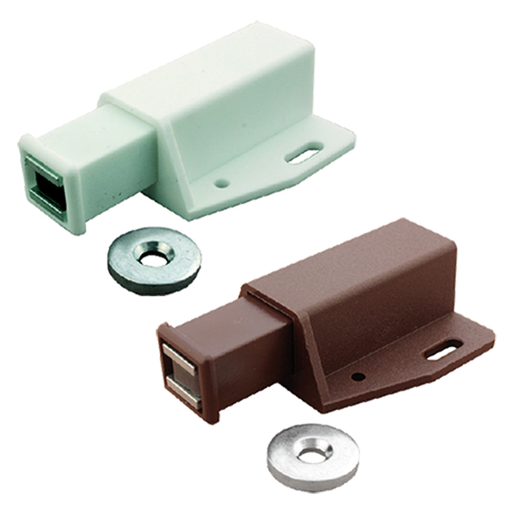 CHIUSURA MAGNETICA 'AUTOMATICA' mm 46 x  40 marrone- 100 pezzi