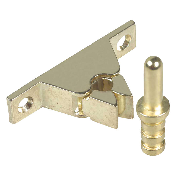 FERMAPORTA A PINZA nichelato- 50 pezzi