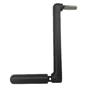 MANOVELLA PER ARGANO A FUNE lunghezza esagono 30 mm - nera