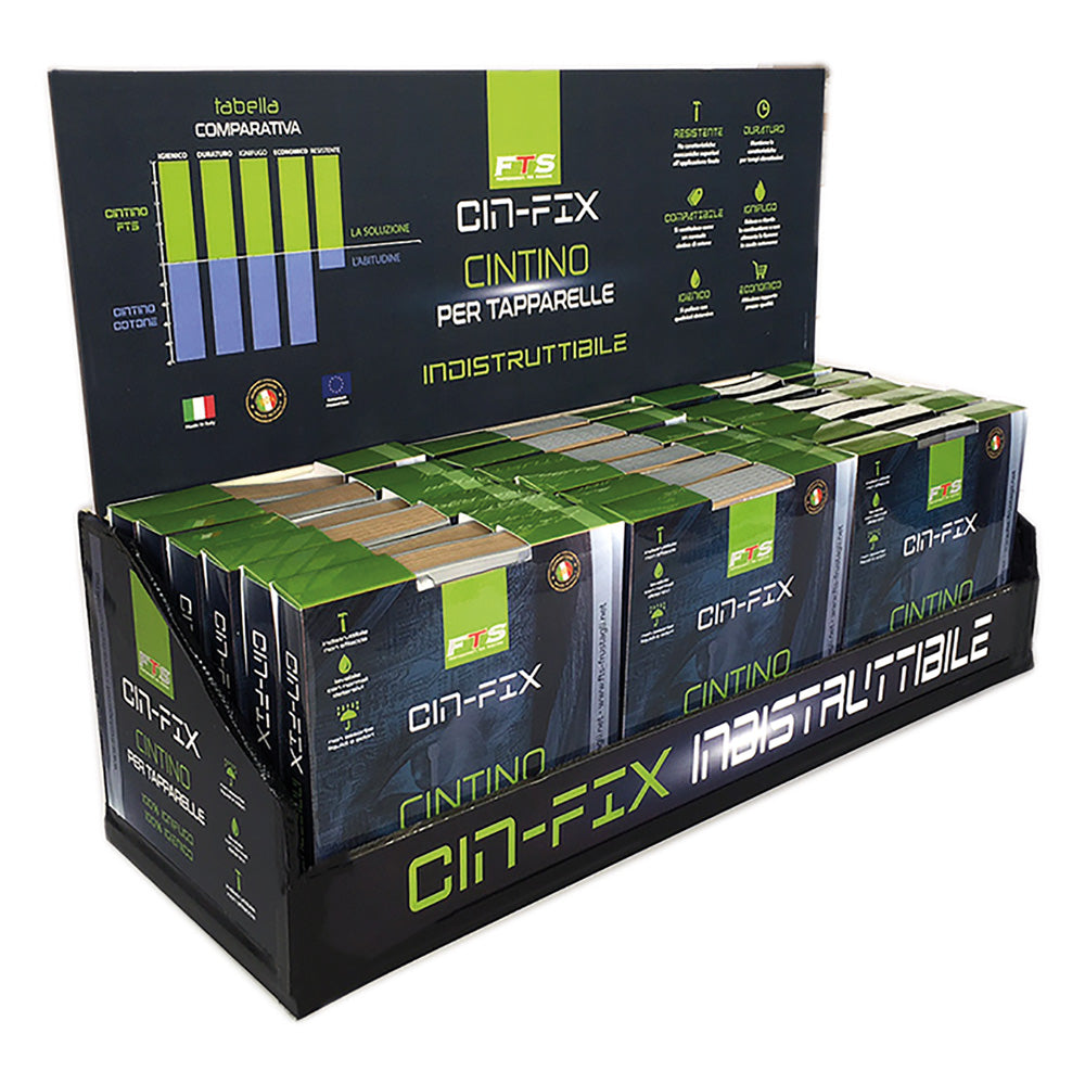 ESPOSITORE CINTINO PVC PER TAPPARELLE 18 pezzi  - FTS