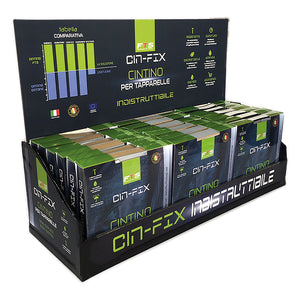 ESPOSITORE CINTINO PVC PER TAPPARELLE 18 pezzi  - FTS