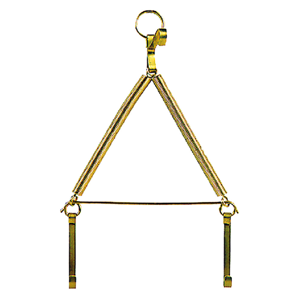 GANCIO A MOLLA APPENDIPIATTI N. 2 cf. 1 pz - Ã? 16 a 25 mm- 10 blister