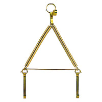 GANCIO A MOLLA APPENDIPIATTI N. 3 cf. 1 pz - Ã? 22 a 33 mm- 10 blister