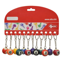 PORTACHIAVI 'PALLA BILIARDO' cf. 12 pezzi  - SILCA