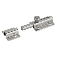 CATENACCIO TRASVERSALE ASTA TONDA ART.216IN mm 80,5 - Ø mm 10- 2 pezzi  - ALDEGHI LUIGI