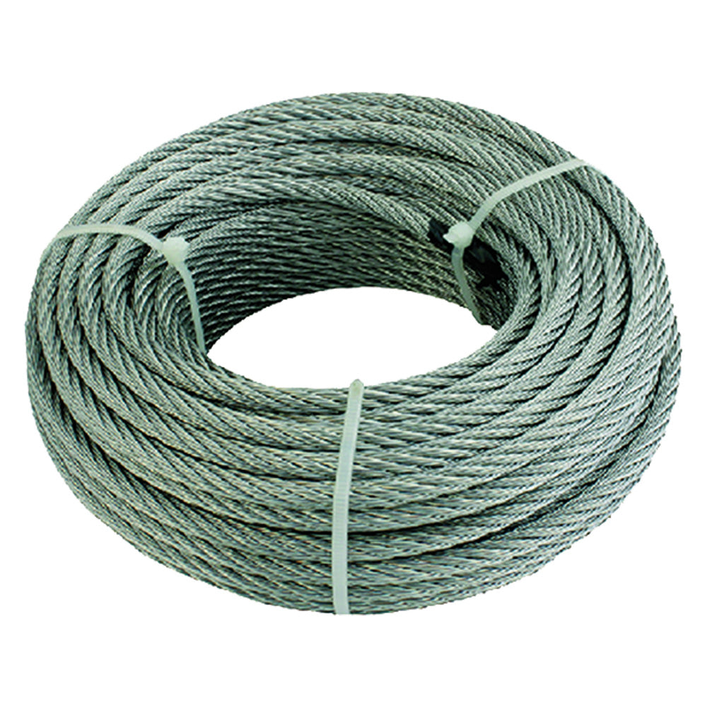 FUNE ACCIAIO INOX '316' mm 5 x rt. 25 mt