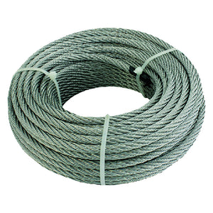 FUNE ACCIAIO INOX '316' mm 5 x rt. 25 mt