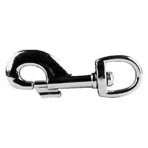 MOSCHETTONE 'TIPO REDINI' mm 110 - ottone cromato- 3 pezzi