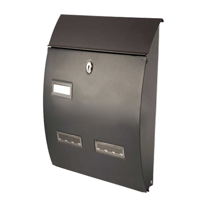 CASSETTA POSTALE PORTA RIVISTA '708B' cm 27 x 12 x H 40 - antracite  - MILLE