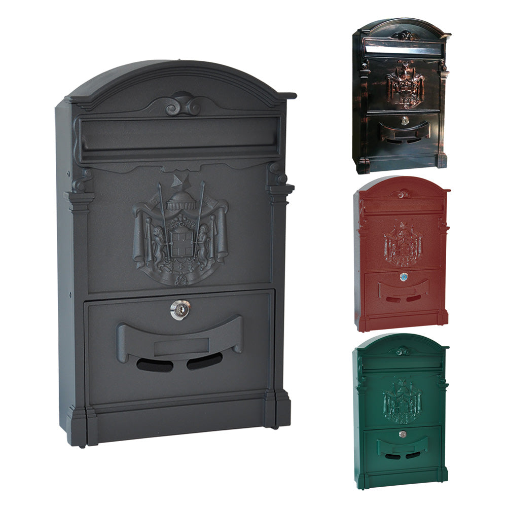 CASSETTA POSTALE 'REGALE' grigio  - ALUBOX