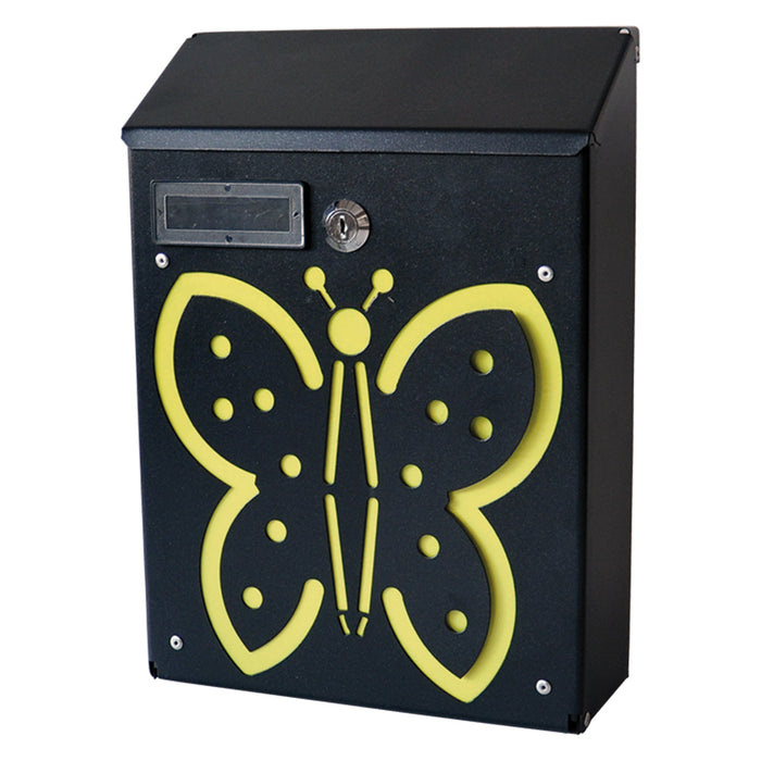 CASSETTA POSTALE 'FARFALLA' cm 21 x 8 x H 30  - MILLE