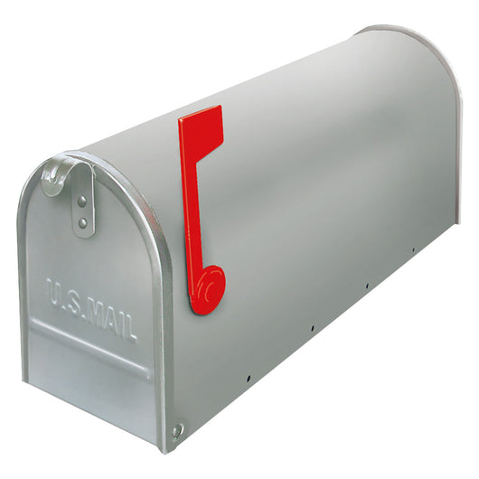 CASSETTA POSTALE PORTA RIVISTA SERIE 'TOPOLINO' verniciata argento  - ALUBOX