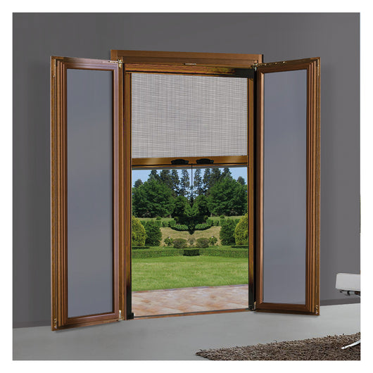 ZANZARIERA A RULLO VERTICALE PER PORTA/FINESTRA cm 140 x 250 - avorio ral 1013  - KASART