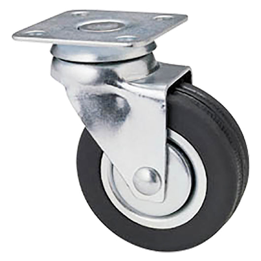 RUOTA PER MOBILI ART.160 ø 40 piastra mm 40 x 40  - AVO