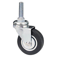 RUOTA PER MOBILI ART. 160/B ø 40 - perno mm 8 x 30 - nera  - AVO