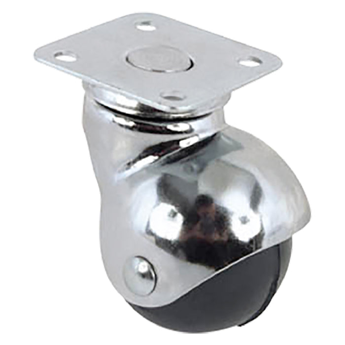 RUOTA PER MOBILI ART.165 ø 30 piastra mm 40 x 40  - AVO