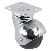 RUOTA PER MOBILI ART.165 ø 50 piastra mm 47 x 47  - AVO