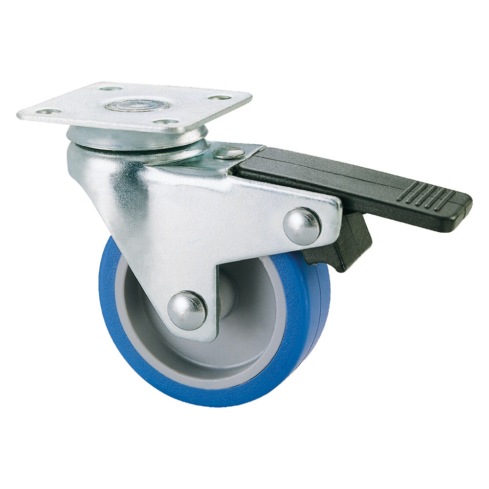 RUOTA PER MOBILI ART. 221/BIS ø 40 - piastra mm 40 x 40  - AVO