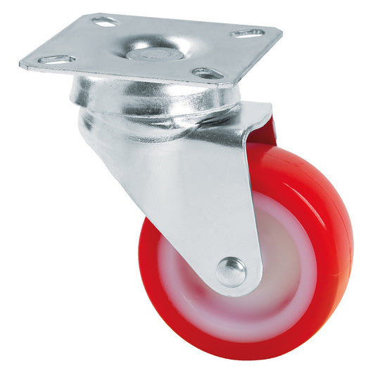 RUOTA PER MOBILI ART. 235 ø 40 - piastra mm 40 x 40  - AVO