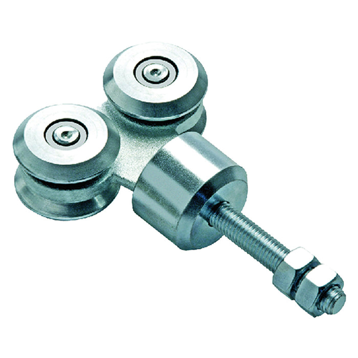 CARRELLO GIREVOLE A 4 CUSCINETTI ART.10C ø mm 44 - 12 MA  - COMUNELLO