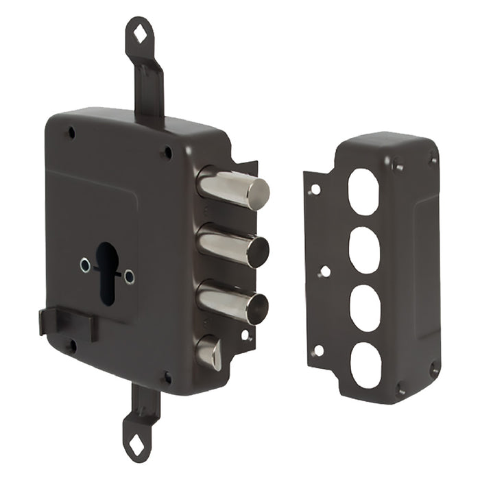 SERRATURA DA APPLICARE TRIPLICE PER LEGNO ART. 561 E 60 Sx  - CISA