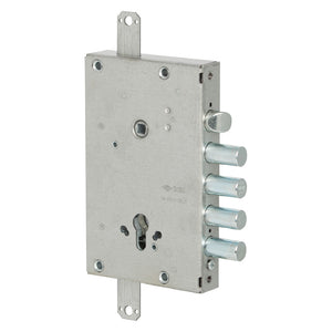 SERRATURA DA APPLICARE TRIPLICE PER PORTE BLINDATE ART. 56515 E 64 - 2 mandate / 4 catenacci  - CISA