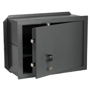 CASSAFORTE CON CHIAVE '82010' cm 31 x 19 x 20 - 2 catenacci  - CISA