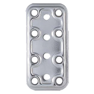 GIUNZIONE DIRITTA ART.745IN mm 40 x 80- 10 pezzi  - ALDEGHI LUIGI