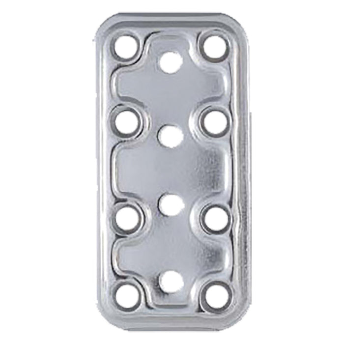 GIUNZIONE DIRITTA ART.745IN mm 40 x 80- 10 pezzi  - ALDEGHI LUIGI