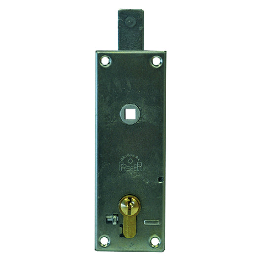 SERRATURA PER PORTA BASCULANTE ART. B561 cilindro sagomato  - PREFER