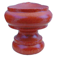 POMOLO LEGNO ART. 102 mm 40 art.102A noce scuro- 10 pezzi