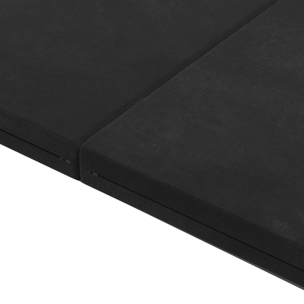 Divano Letto Pieghevole 140 x 67 x 45 cm Nero