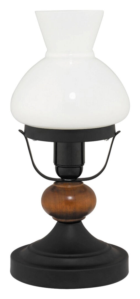 Lampada da tavolo retro nero opaco E27 Rabalux 7072