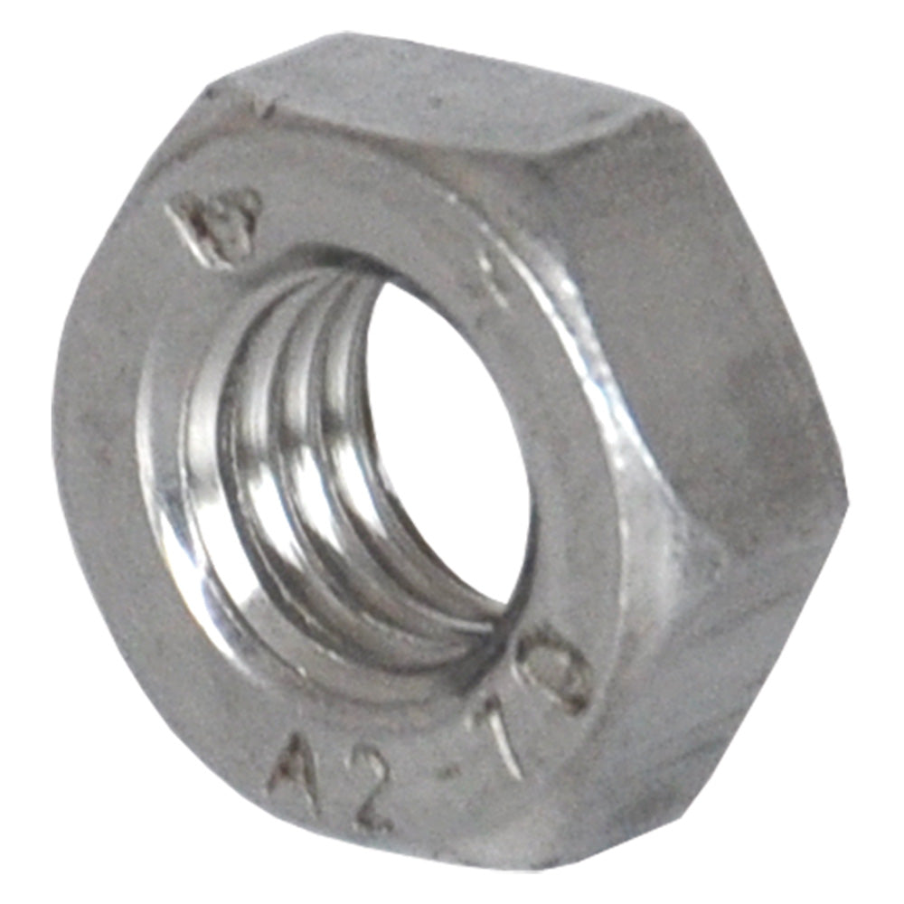 DADO ESAGONALE INOX A2 M 6 - 10 centinaio