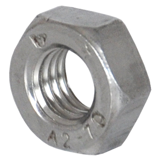 DADO ESAGONALE INOX A2 M 6 - 10 centinaio