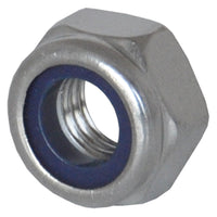 DADO ESAGONALE AUTOBLOCCANTE INOX A2 M 5 - 10 centinaio