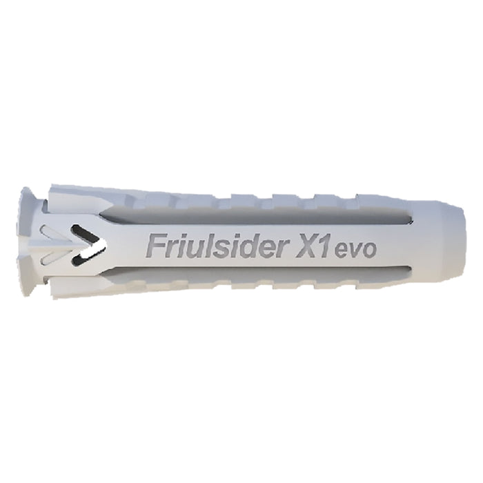 TASSELLO NYLON 'X1 EVO' mm 10 x 50- 50 pezzi  - FRIULSIDER