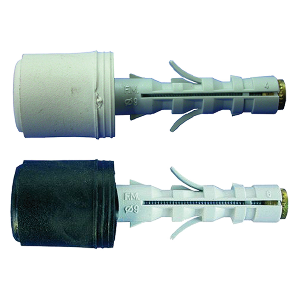 TASSELLO NYLON 'CASA' ø 20 col.bianco - blister pz 3  - G&B