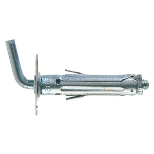 TASSELLO ACCIAIO CON GANCIO CORTO SBS  9/8  Ø   9 x 45 mm- 100 pezzi  - FISCHER