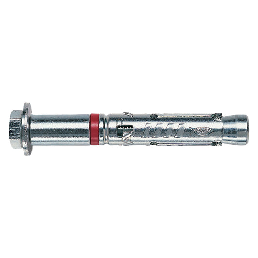 TASSELLO ACCIAIO CON VITE E DISTANZIALE 'TA M-T/S' TA M6 T/25S 10 x 80 mm - M6 x 80- 50 pezzi  - FISCHER