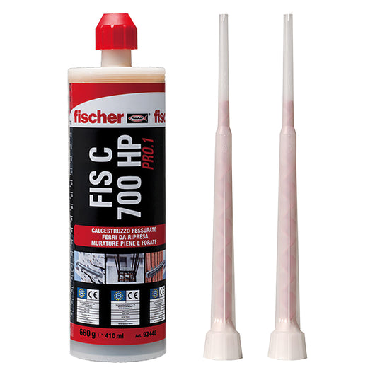 ANCORANTE CHIMICO 'FIS C700 HP PRO.1' ml 410- 12 pezzi  - FISCHER