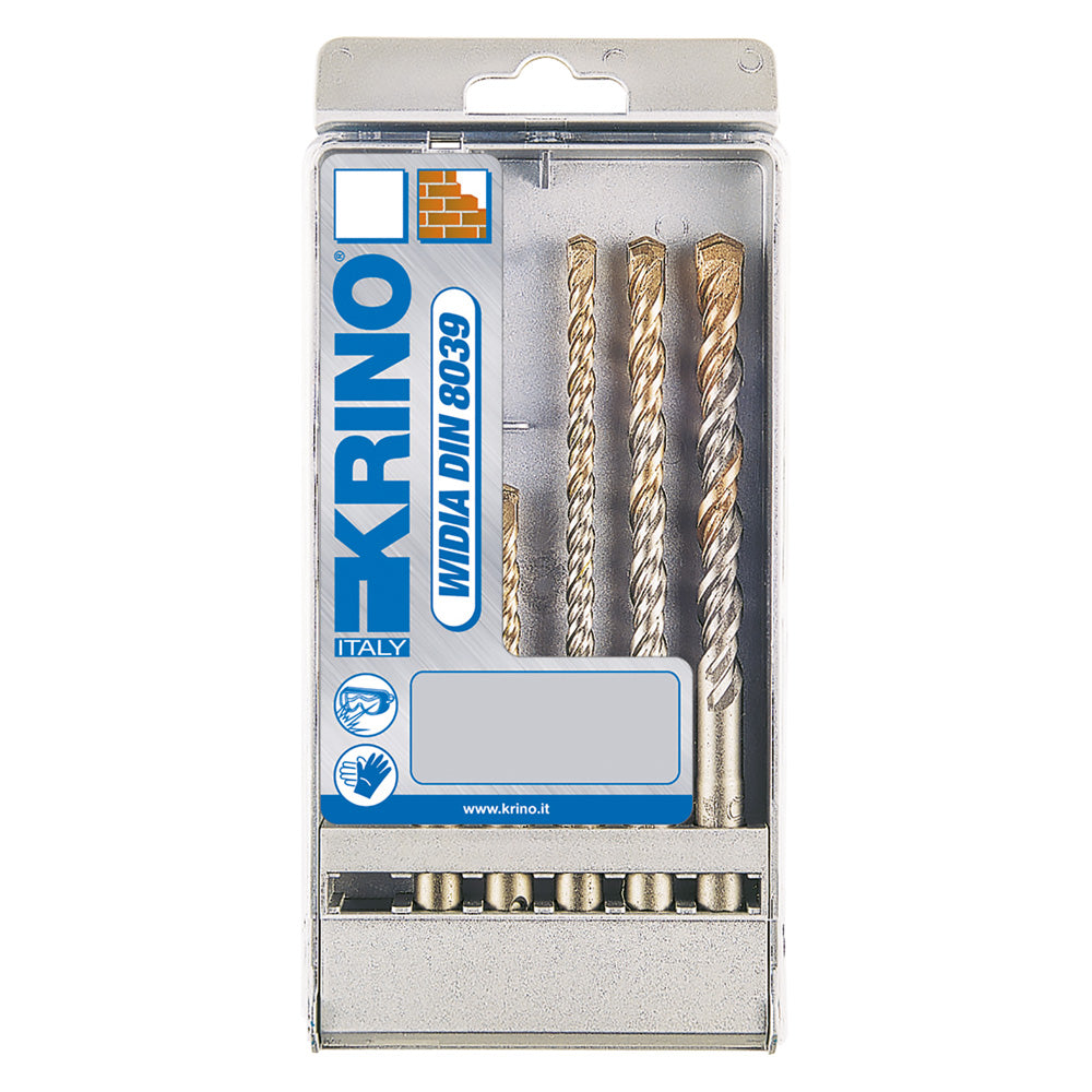 PUNTE MURO SERIE SDS PLUS PER MARTELLI cf. 5 pz  - KRINO