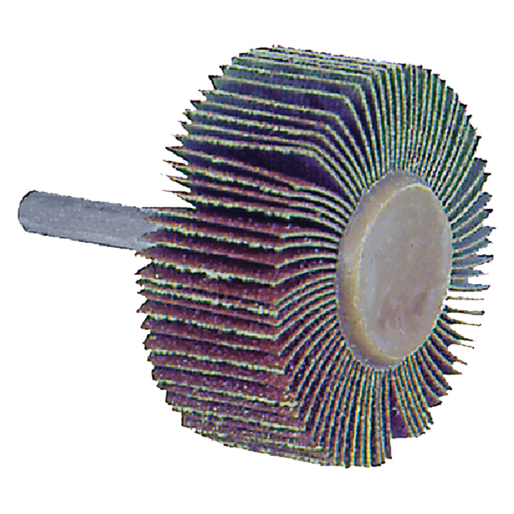 RUOTA ABRASIVA LAMELLARE ART. 358 mm 50 x 20 gr. 80  - PG