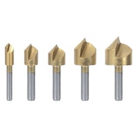 PUNTE A FRESA IN SET set 5 pezzi  - RIBIMEX