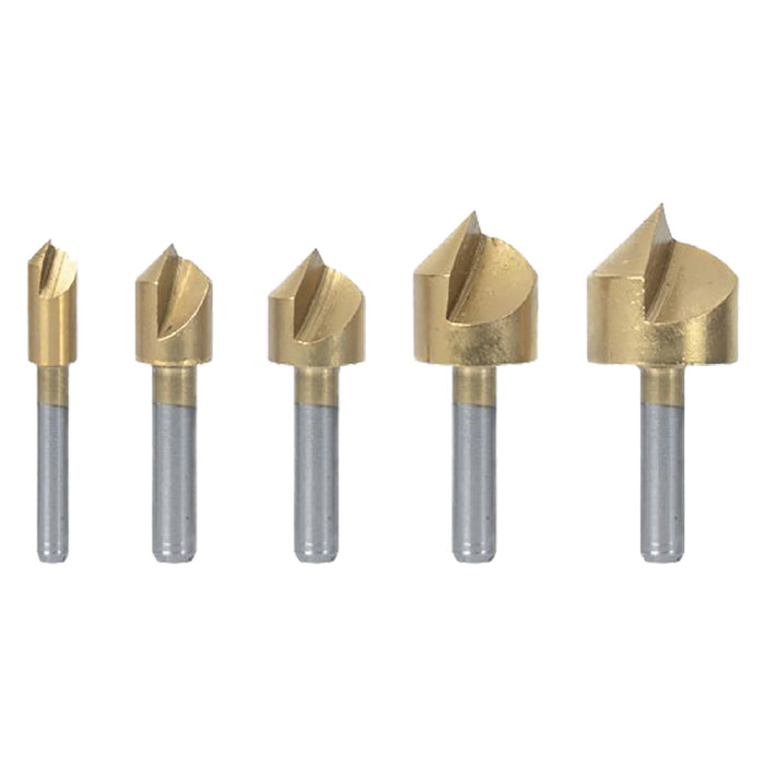 PUNTE A FRESA IN SET set 5 pezzi  - RIBIMEX