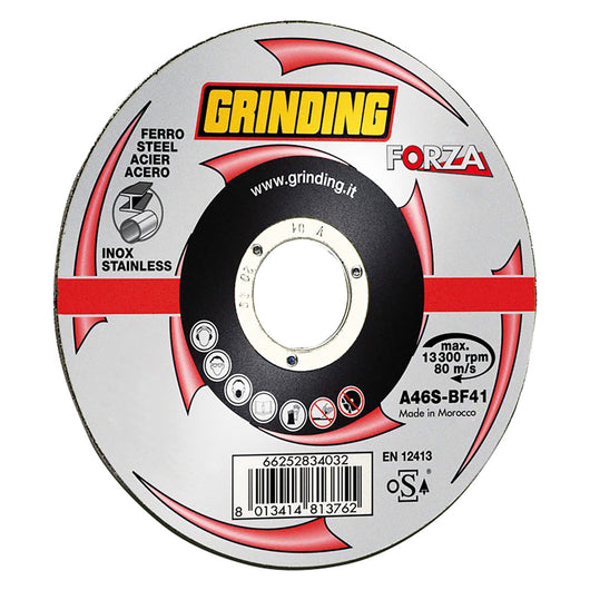 MOLA ABRASIVA PER INOX/FERRO ø 230 x 1,9- 25 pezzi  - FORZA GRINDING