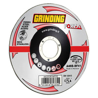 MOLA ABRASIVA PER INOX/FERRO ø 115 x 1 - box 50 pz + 5 omaggio  - FORZA GRINDING