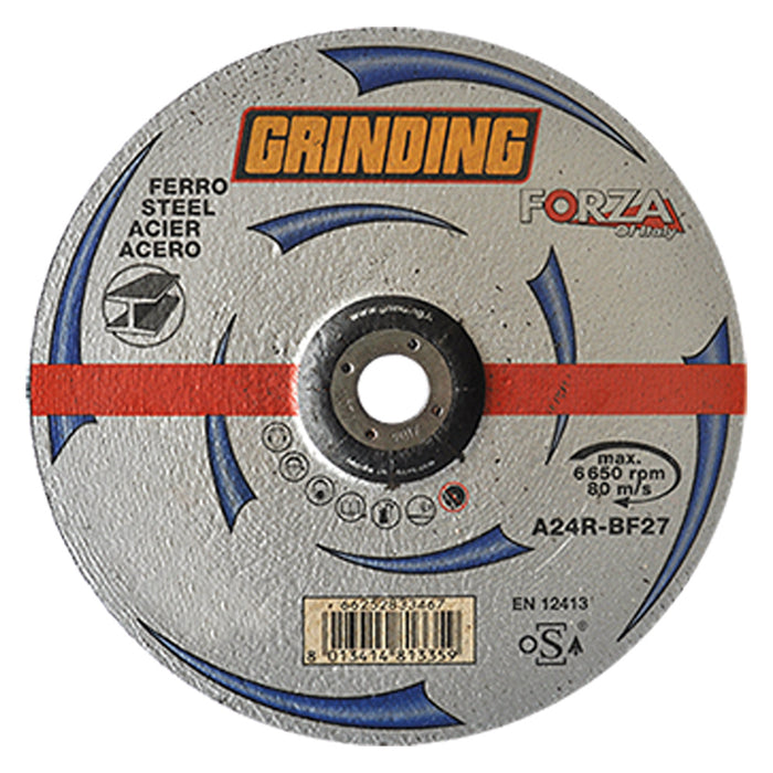 MOLA ABRASIVA DA SBAVO ø 230 x 6,0- 10 pezzi  - GRINDING